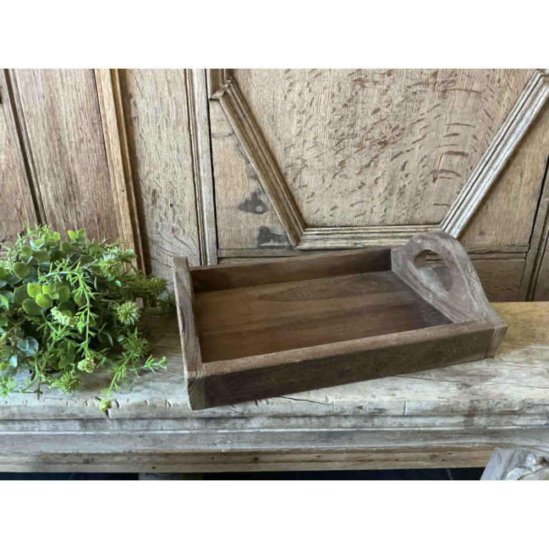 Teak houten dienblad