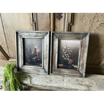 Set mango houten schilderijen