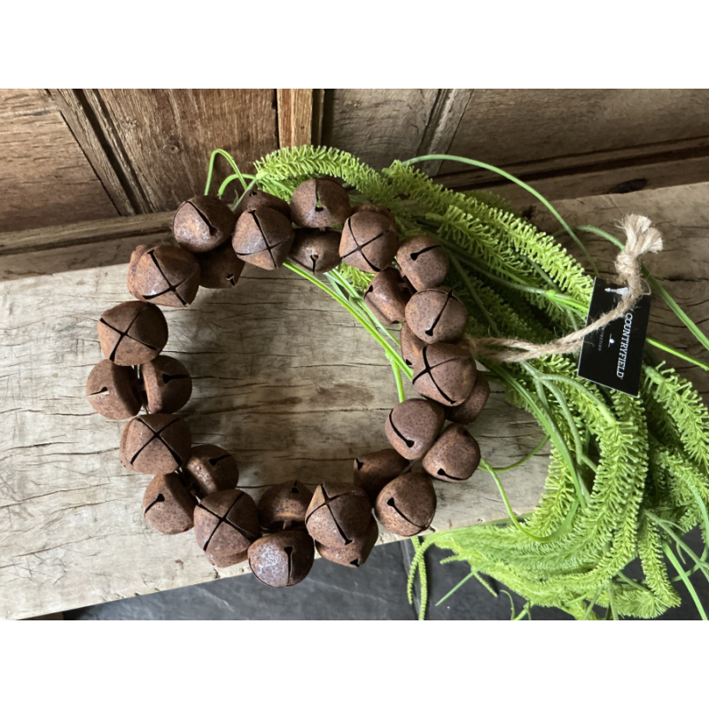 Countryfield krans met belletjes