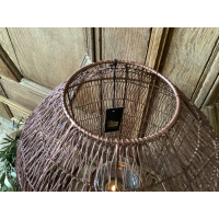 PTMD groot gazen windlicht roestkleur