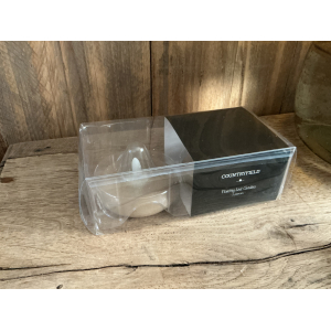 Countryfield led drijfkaarsen beige