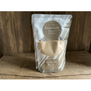 Zak kaarsenzand beige