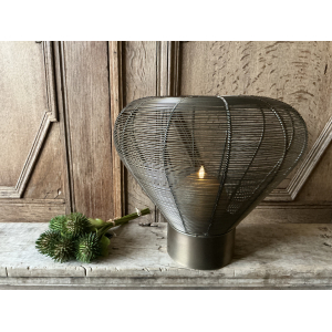 Fors windlicht met led bolkaars