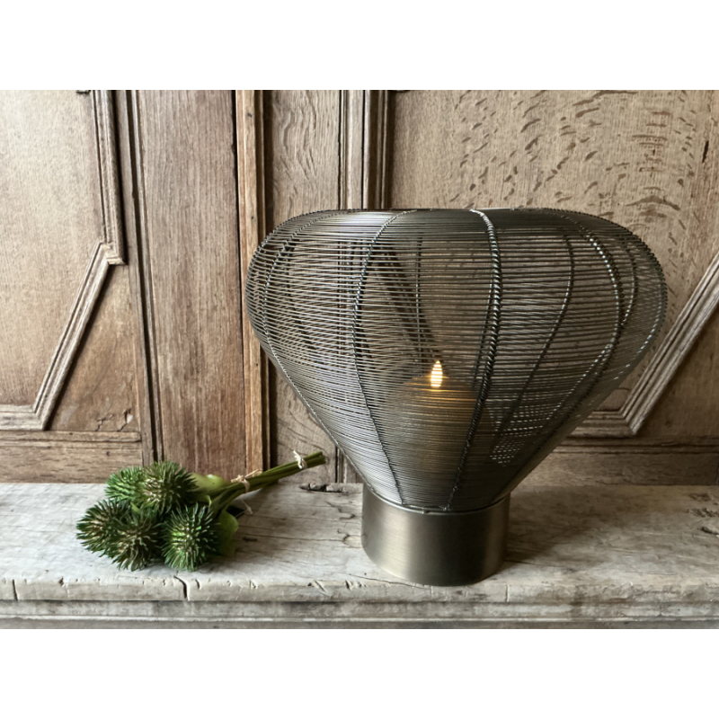 Fors windlicht met led bolkaars