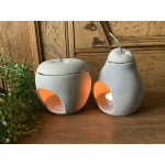 Geurbrander set appel en peer