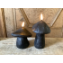 Set paddestoelen led kaarsen