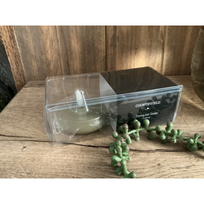 Countryfield led drijfkaarsen groen