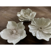 Leuke set van 3 wand bloemen 
