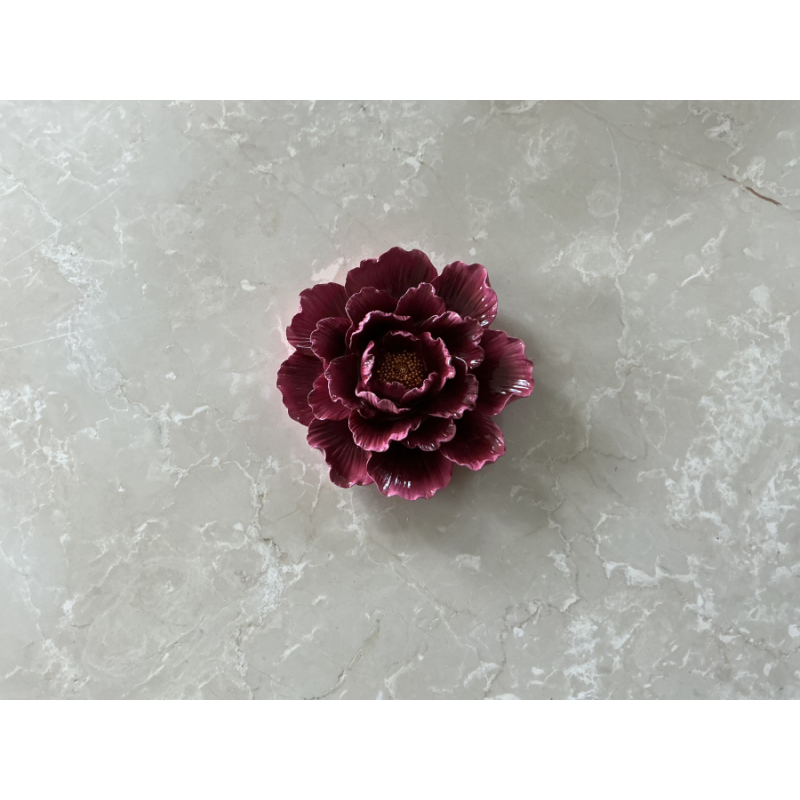 Kleine rood roze wand decoratie bloem