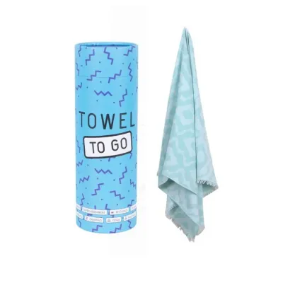 Towel To Go licht blauw