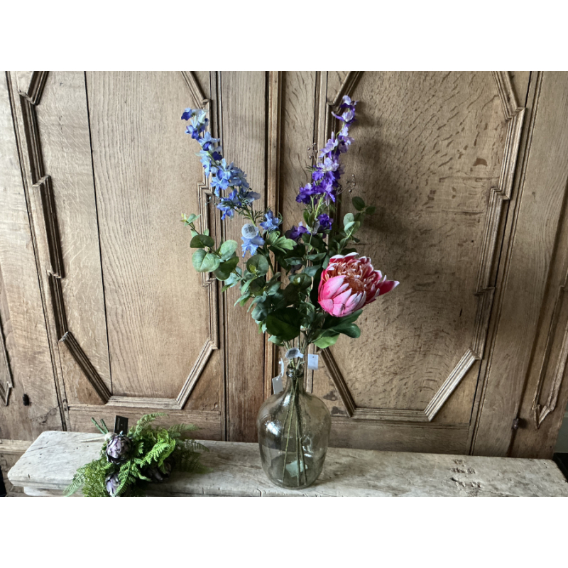 Kunstbloemen boeket Delphium