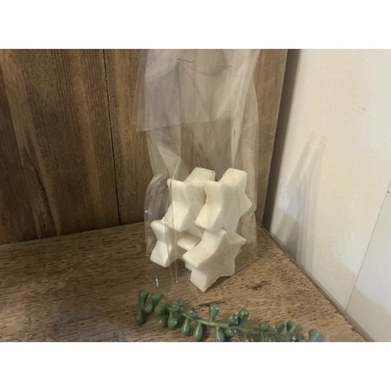 Set van 5 heerlijke geurblokjes sterren 